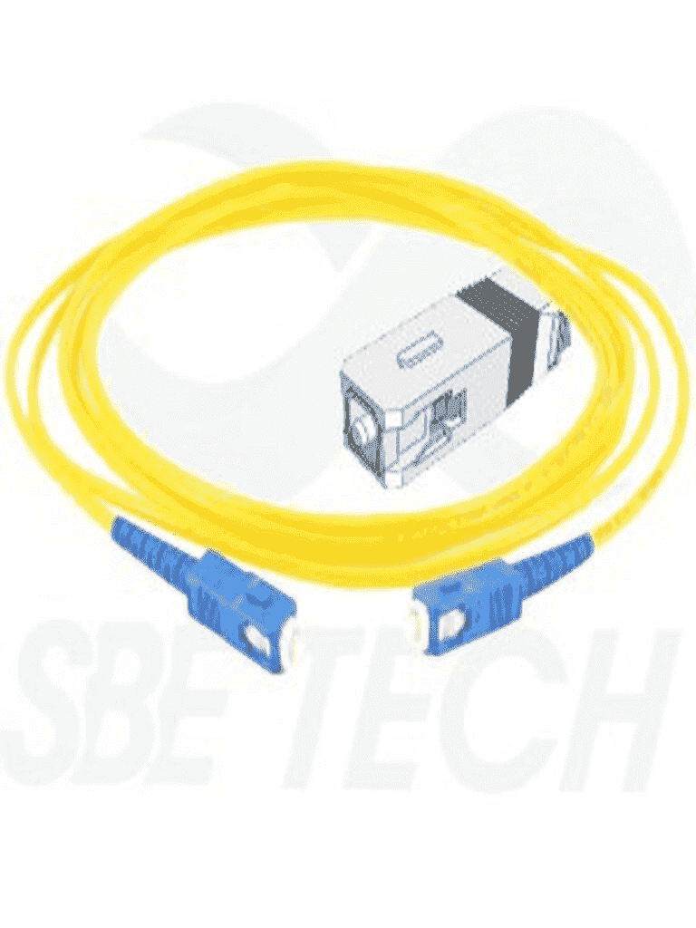 Jumper SC-SC Monomodo 9/125 Simplex 3m, 2mm, Fibra Óptica