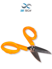 Tijera Ergonómica SBETECH SBE-KS-1 de Acero Inoxidable, 6.5 Pulgadas, para Cortar Kevlar