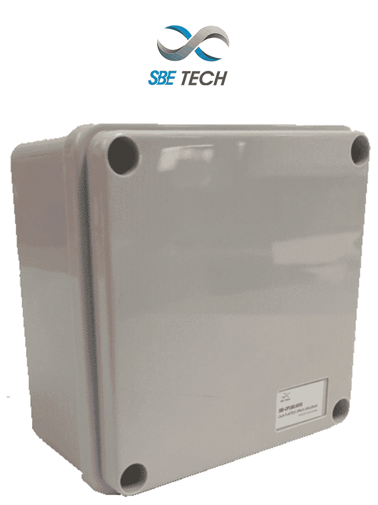 Caja plástica multiusos 10x10x5 cm IP66 autoextinguible resistente abrasión