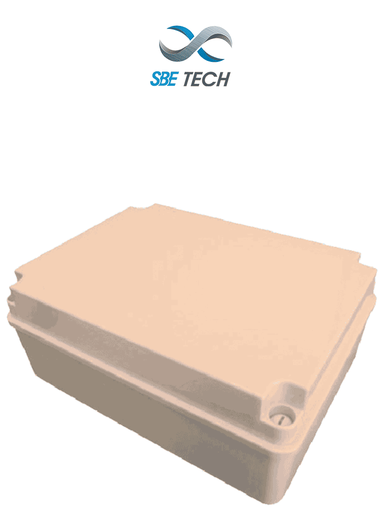 Caja Plástica Multiusos 24x19x16 cm IP66 Autoextinguible Resistente Abrasión IP66