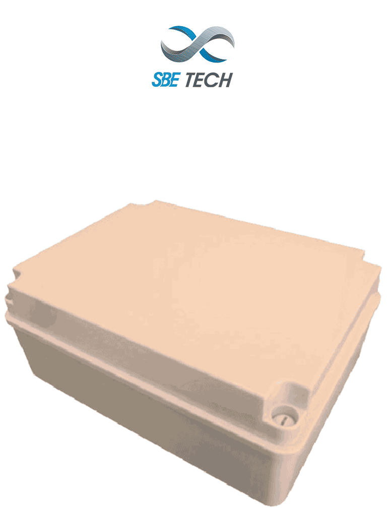 Caja Plástica SBETECH OP380300120 38x30x12 cm IP66 Autoextinguible Resistente