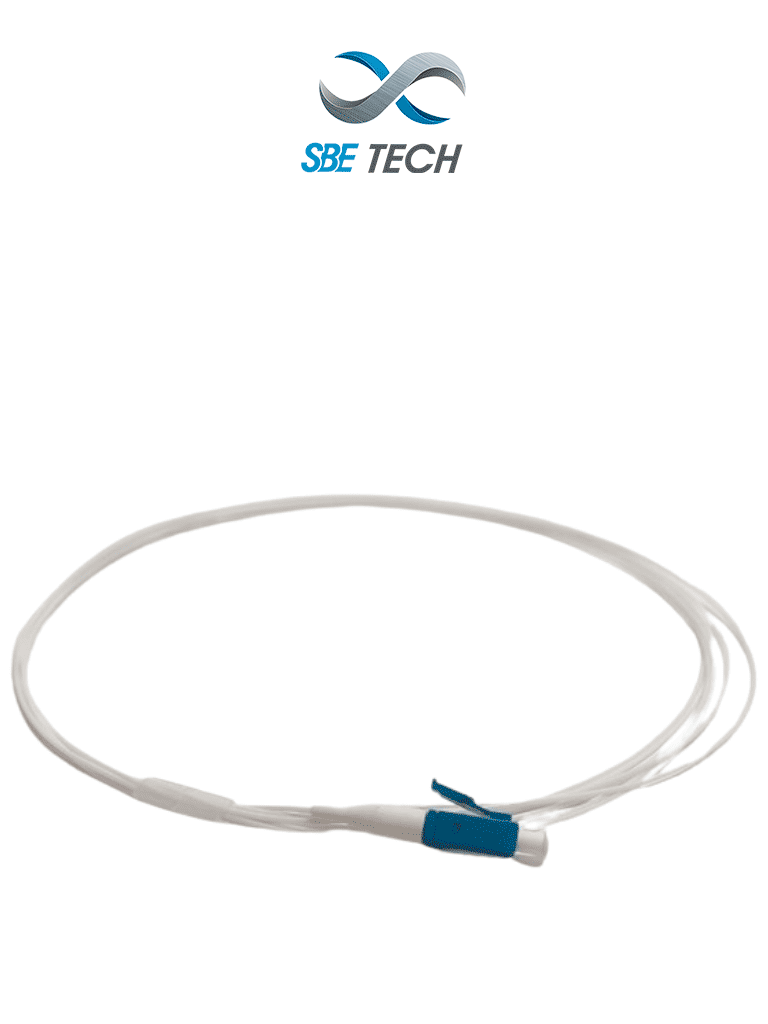 Pigtail LC monomodo 9/125 simplex, 3 metros UPC, fibra óptica 1 núcleo