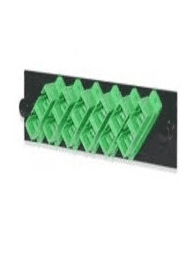 Placa con 6 Acopladores SC/APC Monomodo, SBE-6SCAPCSM, Fibra Óptica