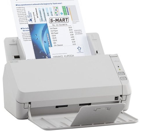 Fujitsu Scanner SP-1130N, 600 dpi, USB 3.0, A4, Ideal para Oficina