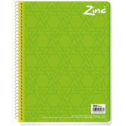 Cuaderno Scribe Zinc Profesional Espiral Sencillo Raya 100H