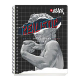 Cuaderno Profesional Scribe InBlack Doble Espiral 100 Hojas A4 80g