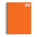 Cuaderno Profesional Scribe Clasico Raya Espiral Doble 200 Hojas A4 80g