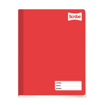 Cuaderno Scribe Clásico de Rayas, 100 Hojas, Ideal para Escritura y Tareas Diarias