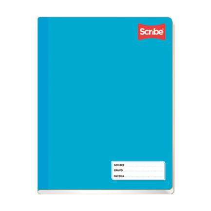 Cuaderno Scribe Clásico de Rayas, 100 Hojas, Ideal para Escritura y Tareas Diarias