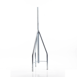 SCZ-30 - Syscom Towers Tramo de Remate para Torre / Tubo Central 1 5/16' / Acero Galvanizado