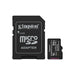 SDCS3/64GB - Kingston Technology 64GB microSDXC Canvas Select Plus Gen3 100MB/s A1 (Incluye adaptador de SD) Memoria Flash 64 GB MicroSDXC 100 MB/s UHS-I