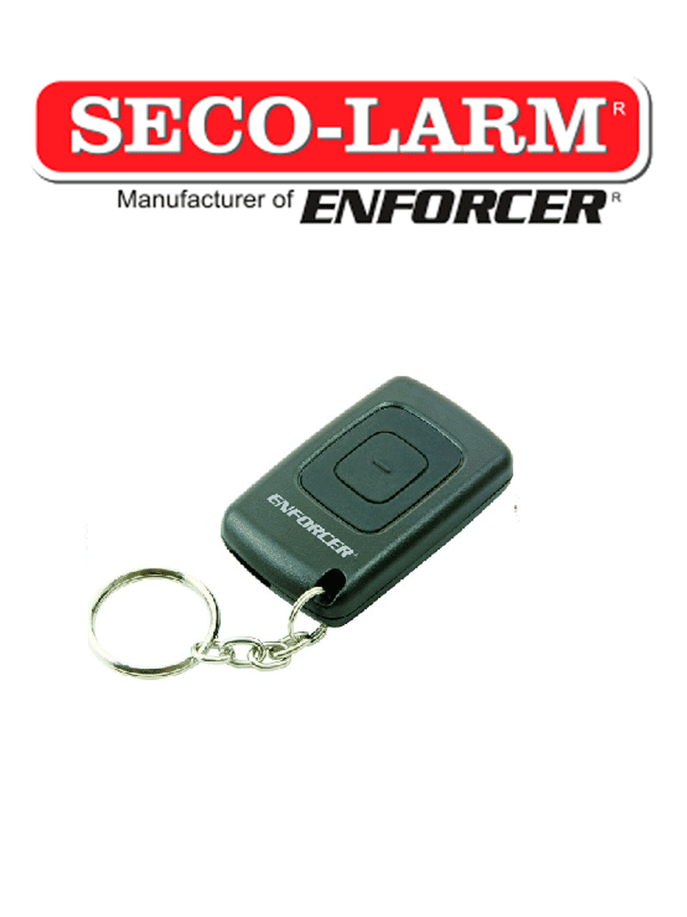 Transmisor Seco-Larm SK919T1GBQ 1 botón 315MHz para receptores Seco Larm 315MHz