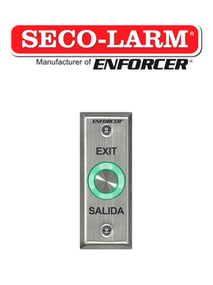 SECO-LARM SD-6176-SS1Q boton de salida Alámbrico