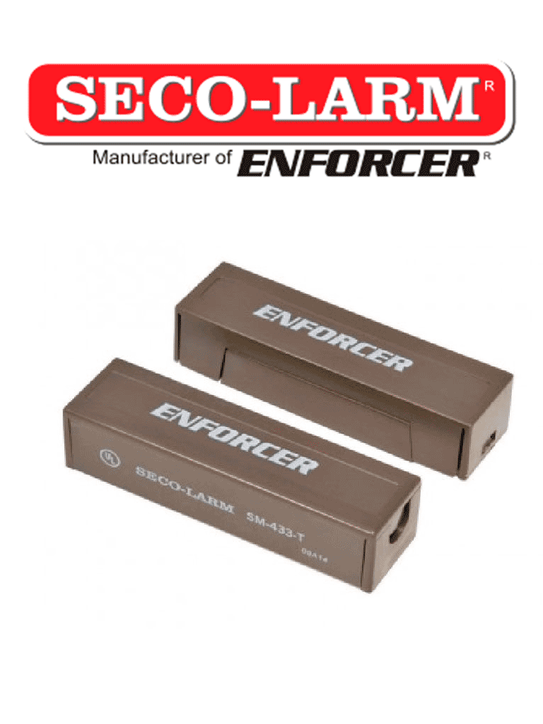 Contacto magnético de sobreponer 1-1/4" (31mm) para paneles DSC/RISCO/BOSCH
