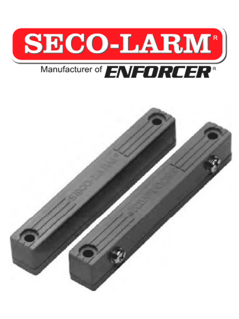 Contacto Magnético Seco-Larm SM216QGY Uso Rudo GRIS 2 3/4" Gap Compatible DSC/RISCO/BOSCH
