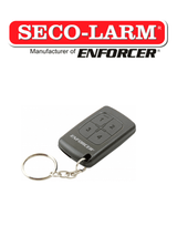 SECO-LARM SK-919T4-GNQ mando a distancia RF inalámbrico Sistema de seguridad Botones