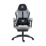 Balam Rush BR-940757 silla para videojuegos Silla universal para juegos Asiento acolchado tapizado Gris, 120 kg, Respaldo acolchado tapizado, PVC