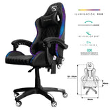 Necnon NSG-RGB 1 Asiento plano Respaldo duro