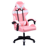 XZEAL SGSI02P silla para videojuegos Silla para videojuegos universal Asiento acolchado Rosa, Blanco