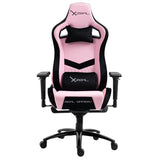 XZEAL XZSLT50 Silla para videojuegos universal Asiento acolchado Negro, Rosa