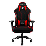 Game Factor CGC600/RD silla para videojuegos Silla universal para juegos asiento acolchado Negro, Rojo, 150 kg, respaldo acolchado, Antracita