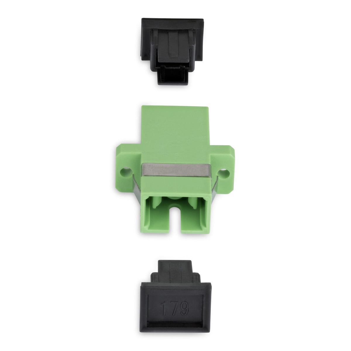 SIMPLEXSCAPCF - StarTech.com Paquete de 10 Acopladores de Fibra Óptica SC a SC Monomodo - Acoplador de Fibra Óptica OS2 Simplex Monomodo