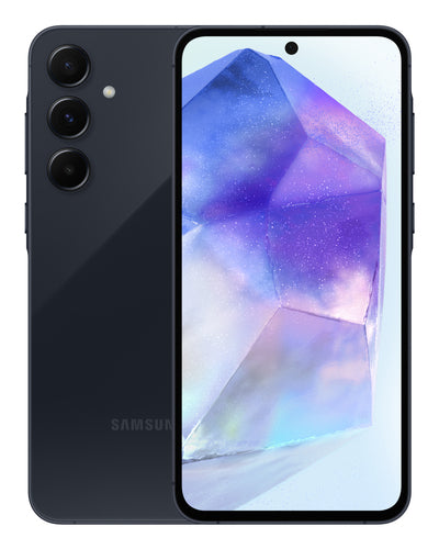 SM-A556EZKQLTM - Samsung Galaxy A55 5G SM-A556E 16,8 cm (6.6") Ranura híbrida Dual SIM Android 14 USB Tipo C 8 GB 256 GB 5000 mAh Marina