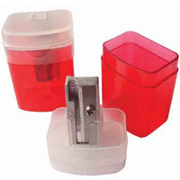 MAE SMD-1C sacapuntas Sacapuntas manual Rojo, Plata