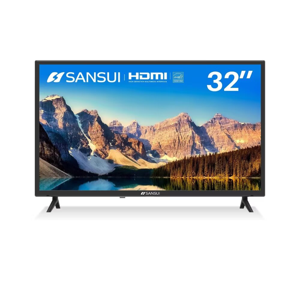 SANSUI Monitor 32" SMX32T1H, HD, 2 HDMI, 2 USB, Conectividad Empresarial