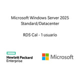 HPE Microsoft Windows Server 2025 Remote Desktop Service 1 User CAL WW LTU