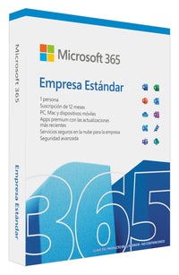 Microsoft 365 Business Standard Office suite Completo 1 licencia(s) 1 año(s)