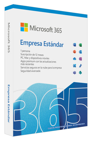 Microsoft 365 Business Standard Office suite Completo 1 licencia(s) 1 año(s)