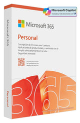 Microsoft 365 Personal Office suite 1 licencia(s) Español 1 año(s)