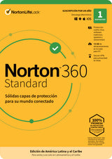 Norton Norton 360 Standard software de seguridad Seguridad de antivirus Licencia Base Español