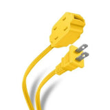 Steren EXT-2X16-3AM cable de transmisión Amarillo 3 m