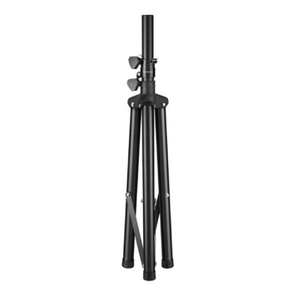 Steren BAF-145 soporte de altavoz Piso Acero Negro