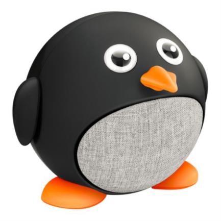 Mini Bocina Steren Bluetooth Función Manos Libres con Forma de Pingüino