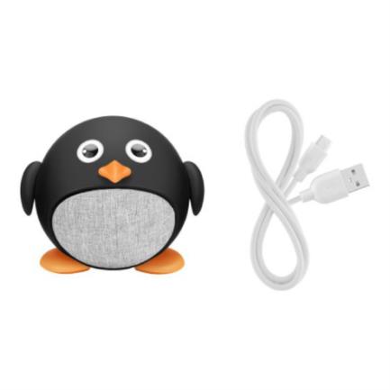 Mini Bocina Steren Bluetooth Función Manos Libres con Forma de Pingüino