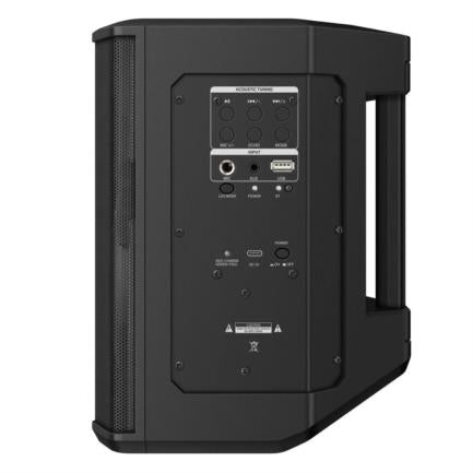 Bafle Portátil Steren 5.5" 600W PMPO Bluetooth LED Recargable Negro