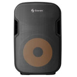Bafle Steren 12" Semi Profesional Bluetooth/MP3/Aux 2300W PMPO Negro