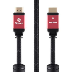 Steren 299-830 cable HDMI 10 m HDMI tipo A (Estándar) Negro, Rojo