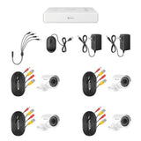 DVR 6 Canales Steren Pentahíbrido 1TB H.265 HDMI/VGA/USB Color Blanco