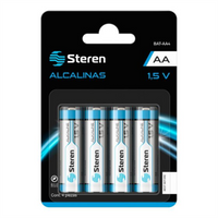 Steren BAT-AA4 pila doméstica Batería de un solo uso AA Alcalino