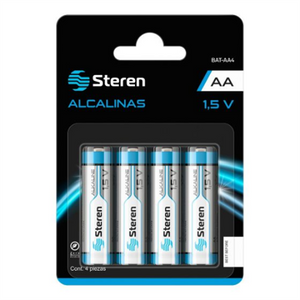 Steren BAT-AA4 pila doméstica Batería de un solo uso AA Alcalino