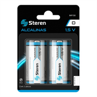 Steren BAT-D2 pila doméstica Batería de un solo uso D Alcalino