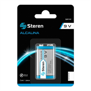 Steren BAT-9V pila doméstica Batería de un solo uso Alcalino