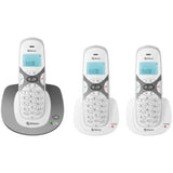 Teléfono Inalámbrico Steren DECT 6.0 con 3 Extensiones Adicionales, Identificador de Llamadas, Altavoz