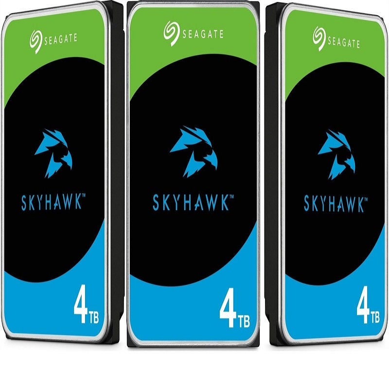 Disco Duro Interno Seagate 4TB 3.5" 256MB Skyhawk Vigilancia DVR CCTV