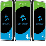 Disco Duro Interno Seagate 4TB 3.5" 256MB Skyhawk Vigilancia DVR CCTV