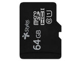 Memoria Stylos MicroSD 64GB UHS1 sin adaptador Negro